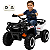 Quadriciclo Elétrico Zippy Toys ATV Robust 4x4 Off Road Branco 12V - Imagem 1