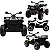 Quadriciclo Elétrico Zippy Toys ATV Robust 4x4 Off Road Branco 12V - Imagem 2
