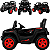 Quadriciclo Elétrico Infantil Biemme Sport Preto 12V Controle - Imagem 3