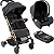 Carrinho de Bebe Zap Burigotto Bebe Conforto Materna Base Metal Cobre - Imagem 1