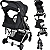 Carrinho de Bebe Zap Burigotto Bebe Materna Base ISOFIX Metal Prata - Imagem 3