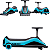 Carrinho Elétrico Aspirador de Pó Bang Toys Mini Flow Azul 12V - Imagem 3