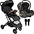 Carrinho de Bebe Compacto Bebe Conforto Kiddo Sprint III Preto - Imagem 1