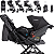 Carrinho de Bebe com Bebe Conforto e Base Kiddo Sprint III Grafite - Imagem 4