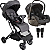 Carrinho de Bebe Compacto Bebe Conforto Kiddo Sprint III Grafite - Imagem 1