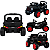 Quadriciclo Infantil Elétrico Biemme JP Cross Preto 12V - Imagem 2