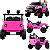 Quadriciclo Elétrico Bang Toys Jipe Luna Kids Rosa 12V - Imagem 2