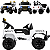 Quadriciclo Elétrico Bang Toys Jipe Luna Kids Branco 12V - Imagem 3