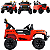 Quadriciclo Elétrico Bang Toys Jipe Luna Kids Vermelho 12V - Imagem 3