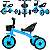 Triciclo Infantil Passeio e pedal Bang Toys Trike Go Azul - Imagem 3