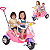 Carrinho de Passeio e Pedal Calesita Moto Duo Candy 2 Lugares - Imagem 1