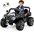 Quadriciclo Infantil Elétrico Biemme Quad Cross Cinza 12V Controle - Imagem 1