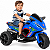 Moto Elétrica Infantil Biemme com LED e Som Jet Boy Azul 6V - Imagem 1
