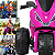 Moto Elétrica Infantil Biemme com LED e Som Jet Girl Rosa 6V - Imagem 4