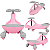 Carrinho Infantil de Passeio e Rolimã Zippy Toys Car Compact Rosa - Imagem 2