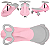 Carrinho Infantil de Passeio e Rolimã Zippy Toys Car Compact Rosa - Imagem 3