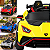 Carro Elétrico Bang Toys Lamborghini Vision Gran Amarelo 12V Controle - Imagem 4