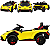 Carro Elétrico Bang Toys Lamborghini Vision Gran Amarelo 12V Controle - Imagem 3