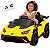 Carro Elétrico Bang Toys Lamborghini Vision Gran Amarelo 12V Controle - Imagem 1