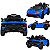 Carro Elétrico Bang Toys Lamborghini Vision Gran Azul 12V Controle - Imagem 2