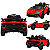 Carro Elétrico Bang Toys Lamborghini Vision Gran Vermelho 12V Controle - Imagem 2