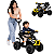Carrinho de Passeio Bebê Bang Toys Pushbar Guide Branco com LED - Imagem 1