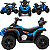 Carrinho de Passeio Bebê Bang Toys Pushbar Guide Azul com LED - Imagem 3