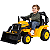 Trator Elétrico Infantil Bang Toys Mini Force Amarelo 6V - Imagem 1