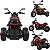 Moto Elétrica Infantil Bang Toys com LED e Som Urban Vermelho 6V - Imagem 2