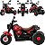 Moto Elétrica Infantil Bang Toys com LED e Som Urban Vermelho 6V - Imagem 3