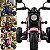 Moto Elétrica Infantil Bang Toys com LED e Som Urban Rosa 6V - Imagem 4