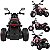 Moto Elétrica Infantil Bang Toys com LED e Som Urban Rosa 6V - Imagem 2