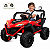 Jipe Eletrico Infantil Bang Toys 4X4 Vermelho 12V Controle Remoto - Imagem 1