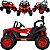 Jipe Eletrico Infantil Bang Toys 4X4 Vermelho 12V Controle Remoto - Imagem 3