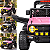 Carro Eletrico Infantil Shiny Toys  Jeep Trx4 Sport Rosa 12V Controle - Imagem 8