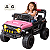 Carro Eletrico Infantil Shiny Toys  Jeep Trx4 Sport Rosa 12V Controle - Imagem 1