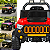 Carro Eletrico Infantil Jipe Speed TRO Vermelho Shiny Toys 12V Controle - Imagem 8
