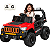 Carro Eletrico Infantil Jipe Speed TRO Vermelho Shiny Toys 12V Controle - Imagem 1