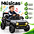 Carro Eletrico Infantil Shiny Toys  Jeep Trx4 Sport Cinza 12V Controle - Imagem 6