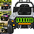 Carro Eletrico Infantil Jipe Speed TRO Cinza Shiny Toys 12V Controle - Imagem 8