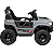 Carro Eletrico Infantil Jipe Speed TRO Cinza Shiny Toys 12V Controle - Imagem 3