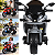 Moto Elétrica Infantil Com LED e Som Bang Toys Atlas Cinza 12V - Imagem 4