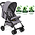 Carrinho de Bebe com Bebê Conforto Galzerano Tivoli Cinza - Imagem 4