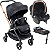 Carrinho de Bebe Materna Cobre Base ISOFIX Burigotto Twist Metal Cobre - Imagem 1