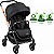Carrinho de Bebe com Bebe Materna e Base ISOFIX Burigotto Twist Metal Cobre - Imagem 4