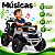 Carro Elétrico Bang Toys UTV Trail Master Cinza 12V Controle - Imagem 6