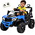 Carro Elétrico Bang Toys UTV Trail Master Azul 12V Controle - Imagem 1