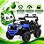 Carro Elétrico Bang Toys UTV Trail Master Azul 12V Controle - Imagem 4
