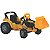 Trator Eletrico Infantil Biemme Big Boss 12V Com Pá Amarelo - Imagem 1