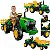 Trator Elétrico John Deere Ground Force 12volts - Peg-pérego - Imagem 2